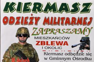 plakat kiermasz militarny